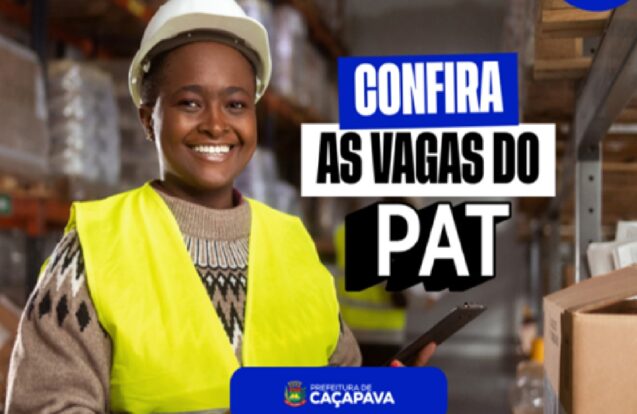 Quem está procurando uma oportunidade de trabalho em Caçapava pode conferir as novas vagas disponíveis no PAT (Posto de Atendimento ao Trabalhador).