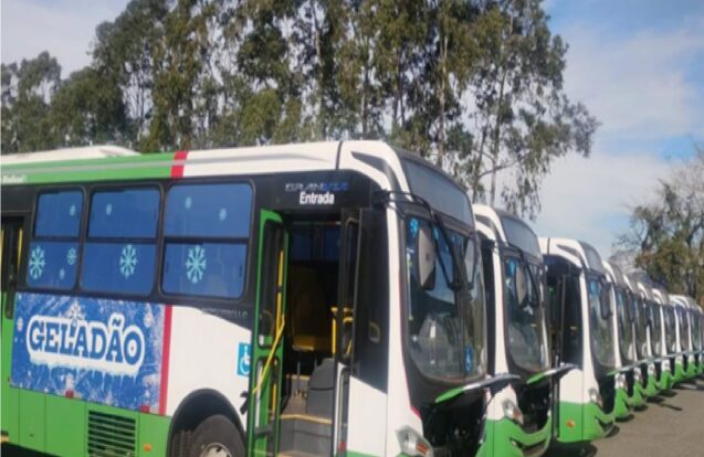 Pindamonhangaba coloca em circulação os primeiros ônibus com ar-condicionado da história da cidade