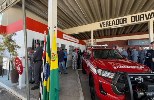 Roseira inaugura primeira Base Comunitária dos Bombeiros e recebe viatura nova