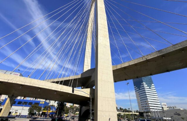 São José dos Campos — Ponte Estaiada entra na última etapa de inspeção
