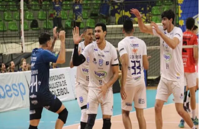 São José estreia com vitória no Paulista de Vôlei