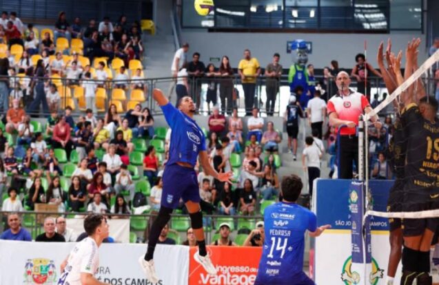 São José vence na estreia da Copa de Voleibol