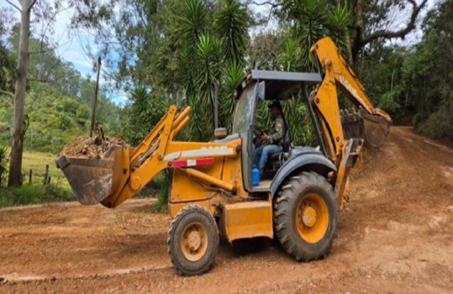 Taubaté realiza melhorias na Estrada Pedra Branca, importante acesso da zona rural