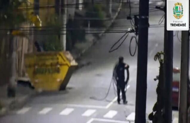 Tremembé prende suspeitos após furto de fiação elétrica