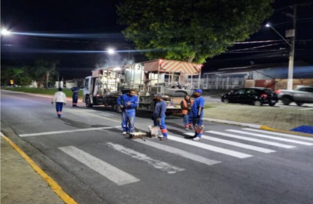 Tremembé revitaliza sinalização da Avenida Tancredo Neves
