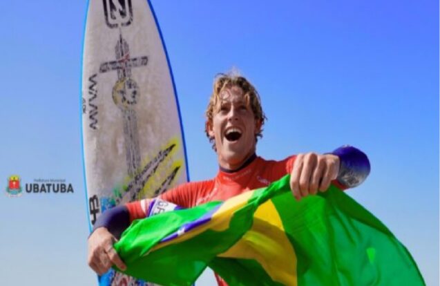 Ubatuba no topo do surfe mundial com título na Espanha