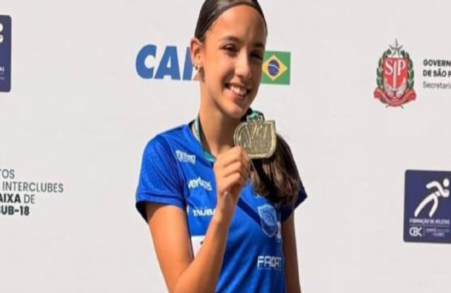 Atleta de Taubaté, de 15 anos, é convocada para a Seleção Brasileira Sub-18