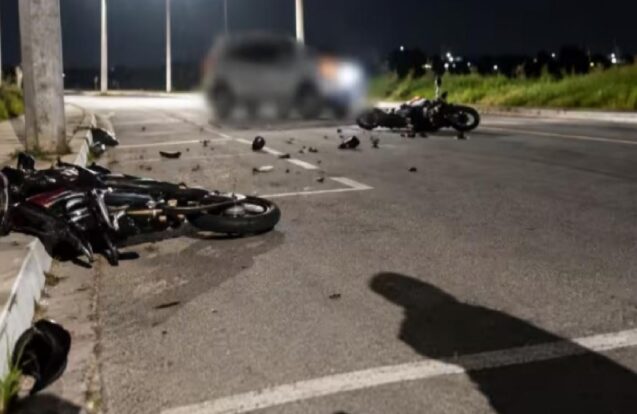 Caçapava registra morte após colisão entre duas motos