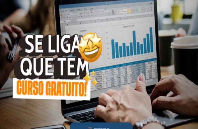 Caçapava tem cursos gratuitos de Power BI e pequenos reparos