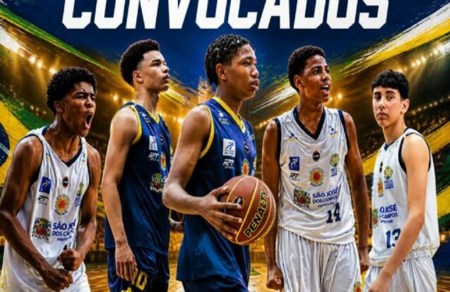 Cinco jovens de São José são convocados para acampamento da Seleção Brasileira