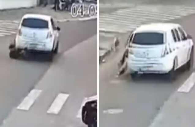Passageira é arrastada por carro de aplicativo entre Taubaté e Tremembé