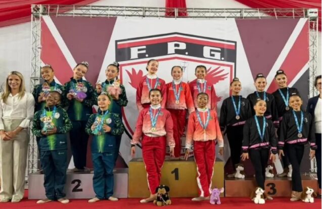 Pinda fica em 3º lugar geral no Torneio Sudeste de Ginástica Rítmica
