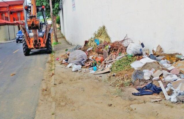 Pindamonhangaba retira 230 caminhões de entulho das ruas por mês
