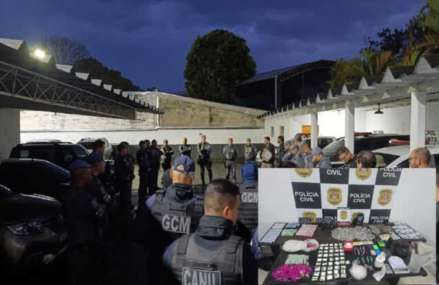 Pindamonhangaba tem operação contra tráfico com dois presos e drogas apreendidas