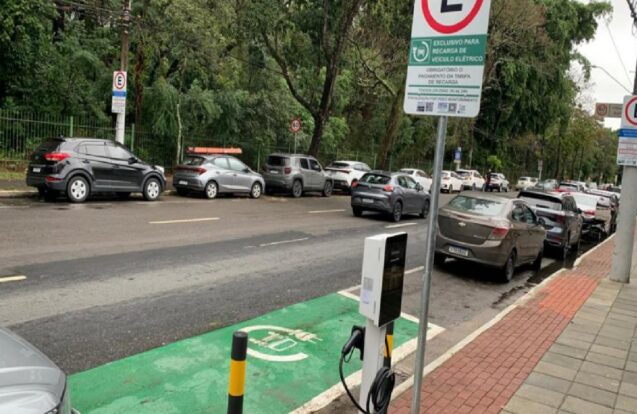 São José amplia Zona Azul com pontos de recarga para carros elétricos