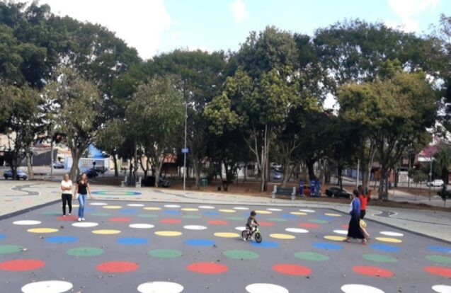 São José dos Campos ganha novos espaços com arte e urbanismo tático