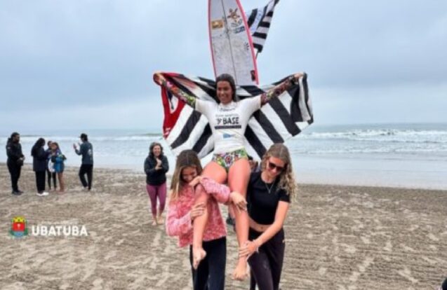 Surfista de Ubatuba conquista título brasileiro Sub-18