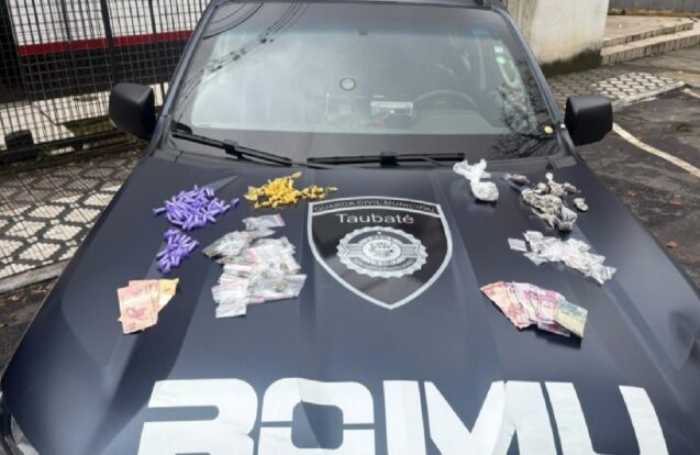 Taubaté GCM apreende dois adolescentes em ocorrência de tráfico