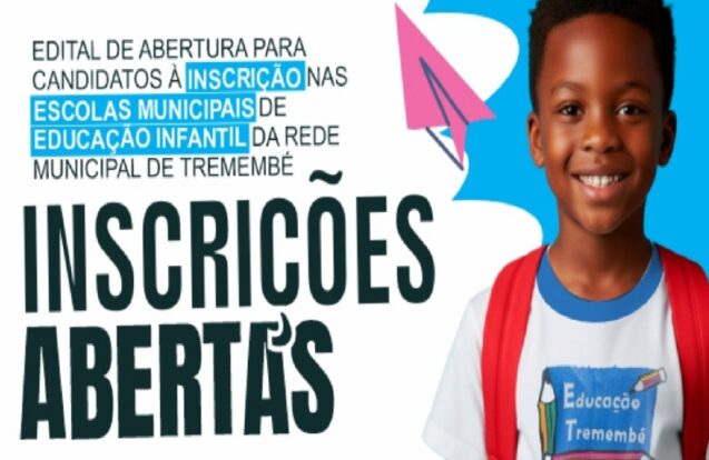 Tremembé abre inscrições para Educação Infantil de 2027
