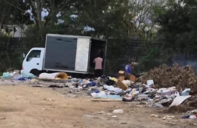 Tremembé identifica e multa responsáveis por descarte irregular de entulho