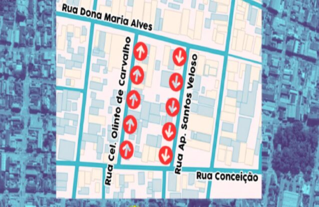 Ubatuba terá mudança de sentido em ruas do Centro a partir de segunda