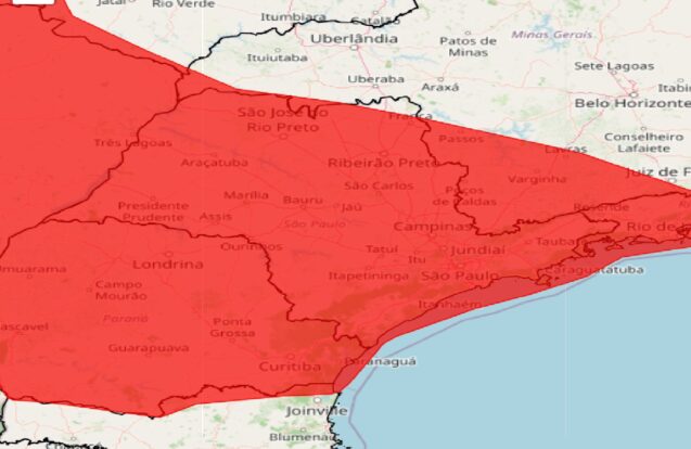 Vale do Paraíba entra em alerta de grande perigo para onda de calor