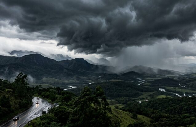 Vale do Paraíba está sob alerta de tempestade e queda de temperatura