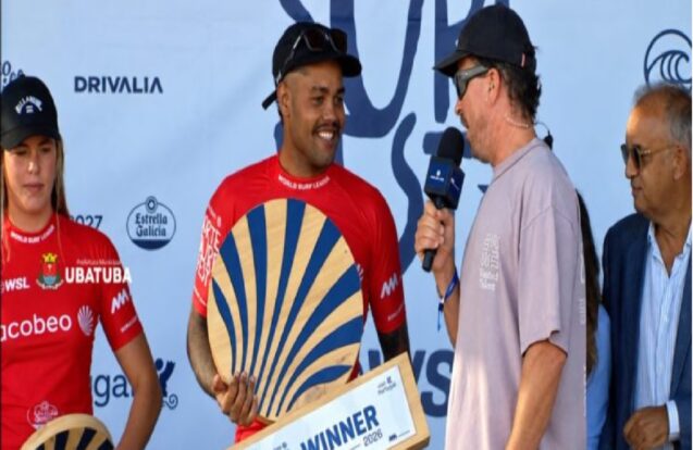 Wesley Dantas, de Ubatuba, vence QS 6.000 em Portugal com nota 10