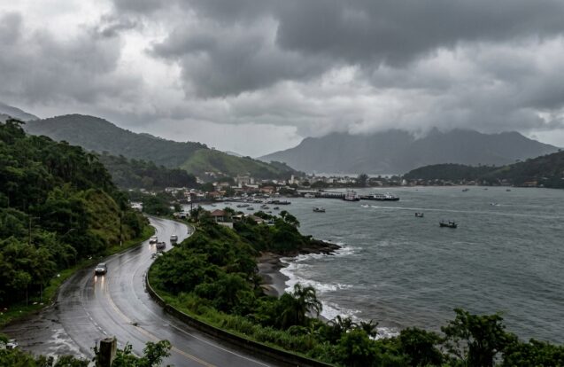 Previsão do tempo indica semana nublada e com chuva no Vale do Paraíba e Litoral Norte