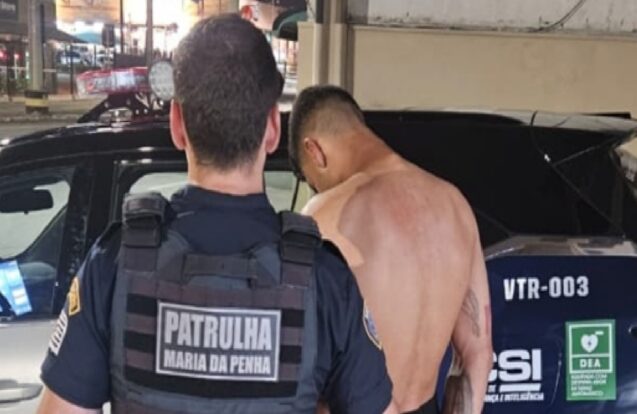 São José dos Campos GCM prende homem após invasão com faca e descumprimento de medida protetiva