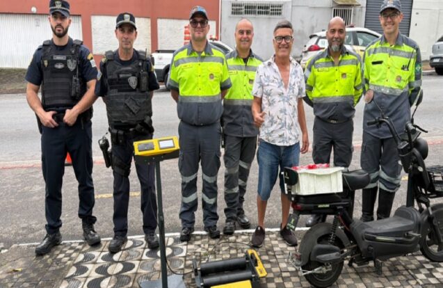 São José dos Campos aborda 30 condutores em fiscalização de equipamentos elétricos