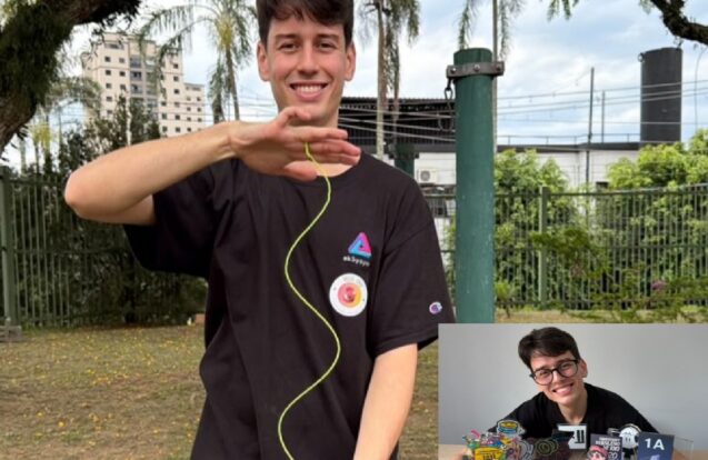 São José dos Campos tem octacampeão brasileiro de ioiô