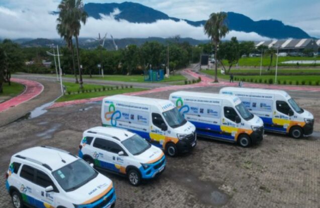 São Sebastião renova frota com cinco veículos para transporte de pacientes