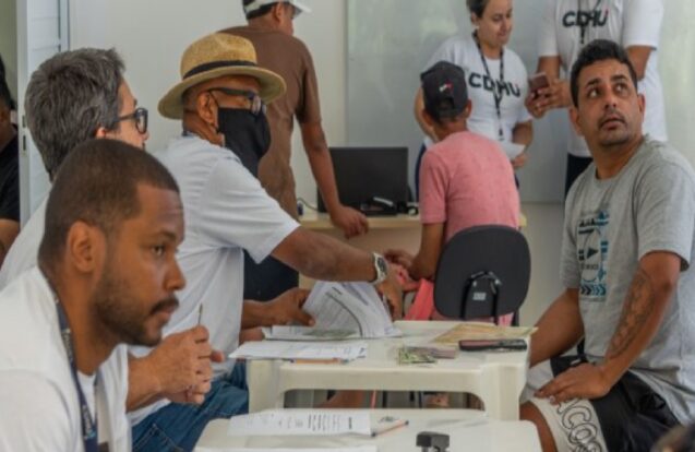 São Sebastião sorteia moradias para famílias do Morro do Esquimó