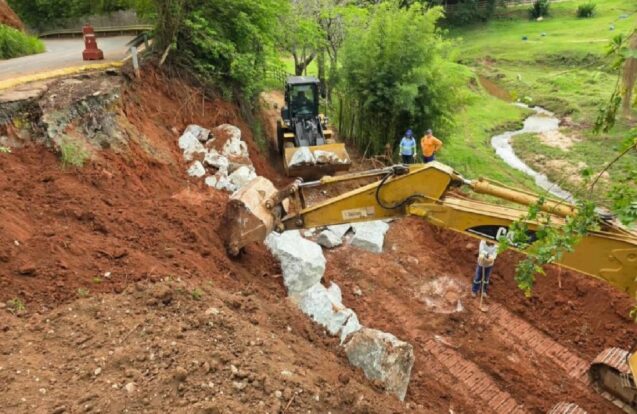 Taubaté inicia obras para recuperar trecho da Estrada do Macuco